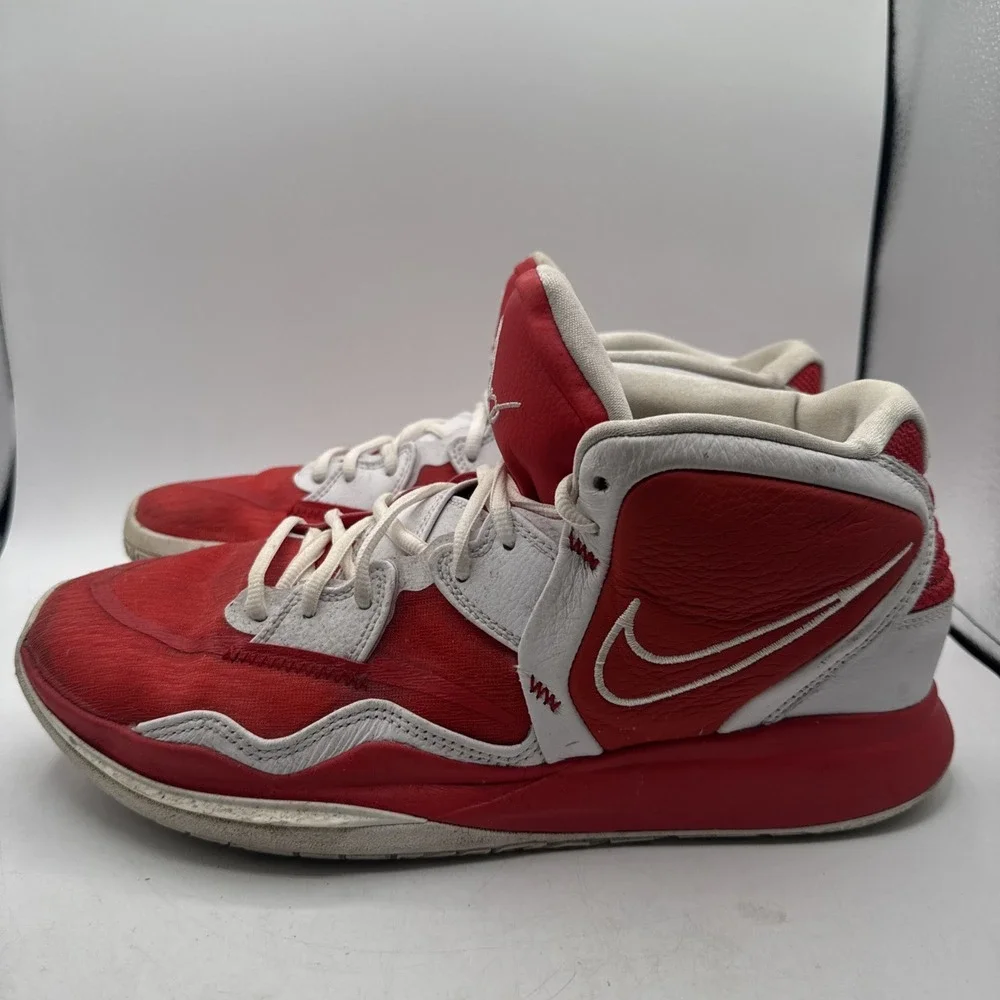 Nike Kyrie Infinity Basketball Mens Shoes DO9616-600 University Red White Sz 12